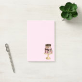 Post-it® Beau gâteau de fête de Glam brillant (Bureau)
