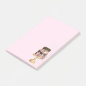 Post-it® Beau gâteau de fête de Glam brillant (Incliné)