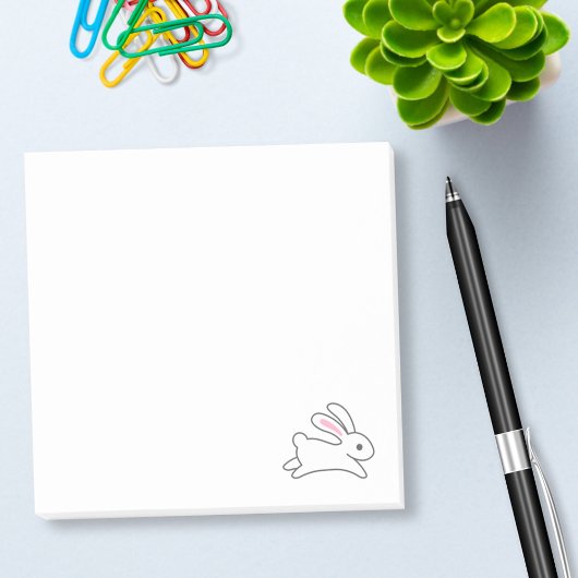 Post-it® Beau lapin coureur