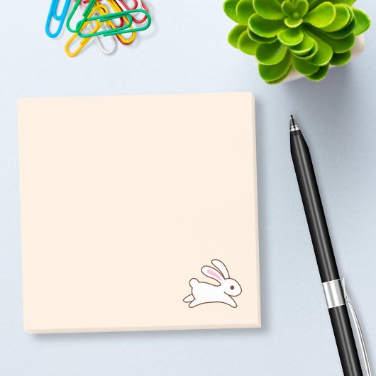 Post-it® Beau Lapin Coureur lapin Beige