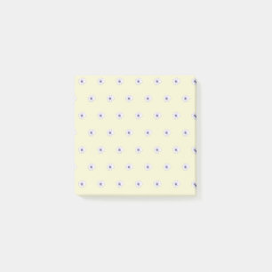 Post-it® Beau motif floral jaune clair