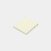 Post-it® Beau motif floral jaune clair (Incliné)