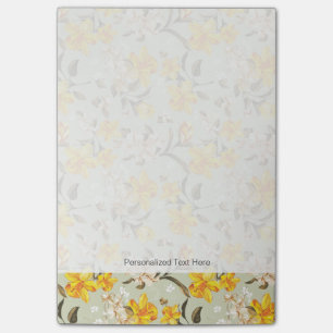 Post-it® Beau motif floral lumineux élégant