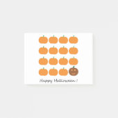 Post-it® Beau Patch Citrouille Halloween (Devant)