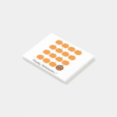 Post-it® Beau Patch Citrouille Halloween (Incliné)