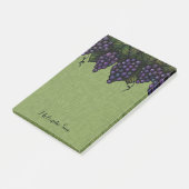 Post-it® Beau Raisin pourpre | Personnalisé (Incliné)