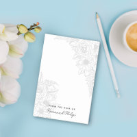 Beau Rose Daisy Line Art From the Desk of