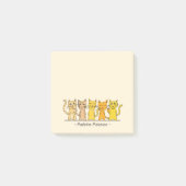 Post-it® Beaucoup de chats mignons personnalisés (Devant)