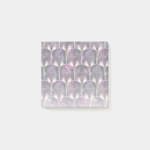 Post-it® Beaucoup de Motif de chats galaxy