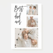 Post-it® Beauté Collage photo Meilleur papa Jamais Cadeau (Devant)