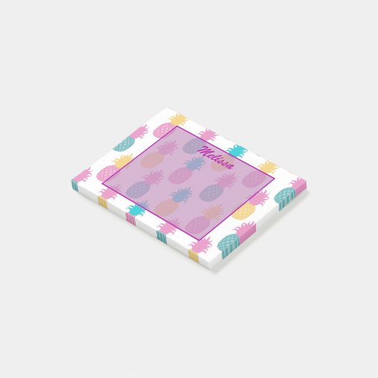 Post-it® Beauté de l'ananas tropical (Incliné)