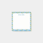 Post-it® Beautiful Pattern of Vibrant Lemons Personalized (Devant)