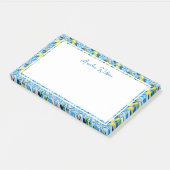 Post-it® Beautiful Pattern of Vibrant Lemons Personalized (Incliné)