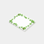 Post-it® Beaux Trèfles à Quatre Feuilles & Coccinelles Post (Incliné)
