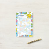 Post-it® Bébé Animaux Arrière - plan (Sur un bureau)