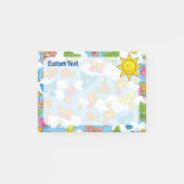 Post-it® Bébé Animaux Arrière - plan (Devant)