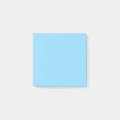 Post-it® Bébé bleu couleur solide (Devant)