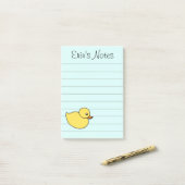 Post-it® Bébé Canard à faire Liste Publier des notes (Sur un bureau)