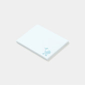 Post-it® Bébé et mammy Bluebirds Nursery (Incliné)