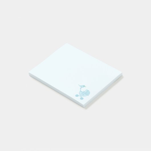 Post-it® Bébé et mammy Bluebirds Nursery (Incliné)