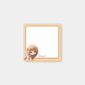 Post-it® Bébé Lion Mignon Animal  (Devant)