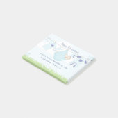 Post-it® Bébé mignon ligne de vêtements pour garçon (Incliné)