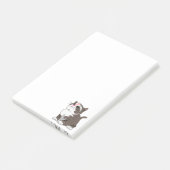 Post-it® Bébé mignonette chat Notes (Incliné)