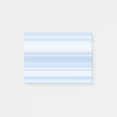 Post-it® Bébé rayures bleues (Devant)