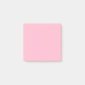 Post-it® Bébé rose (couleur solide) (Devant)