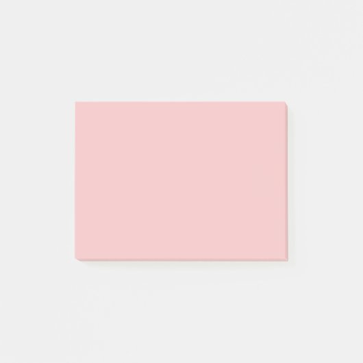 Post-it® Bébé rose haut de gamme une couleur (Devant)