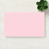 Post-it® Bébé rose pastel couleur solide (Bureau)