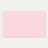 Post-it® Bébé rose pastel couleur solide (Devant)