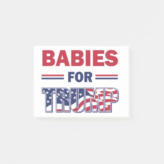 Post-it® Bébés - pour TRUMP (Devant)