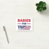 Post-it® Bébés - pour TRUMP (Bureau)