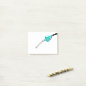 Post-it® Bec de pompe à gaz (Sur un bureau)