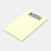 Post-it® Becca a fait des éléments (Incliné)