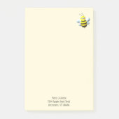 Post-it® Bee Cool With Personalized Text (Devant)
