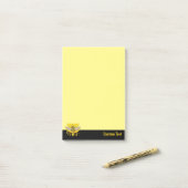 Post-it® Bee Hive (Sur un bureau)