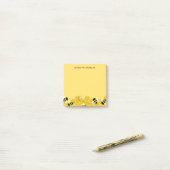 Post-it® Bee Kid's Cute Beehive (Sur un bureau)