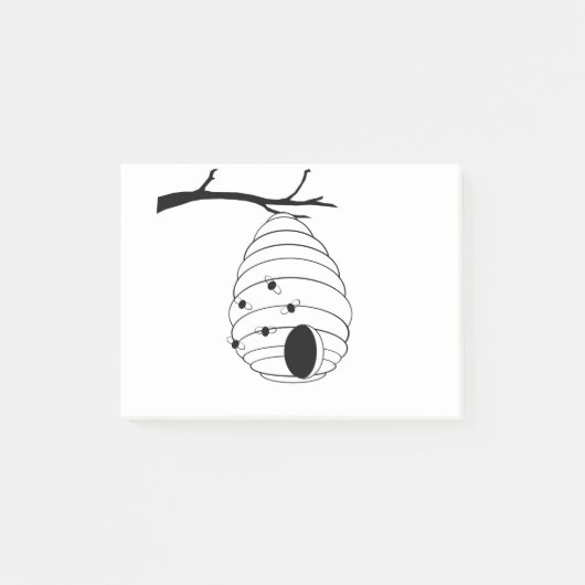 Post-it® Bee My Honey Sketch (Devant)
