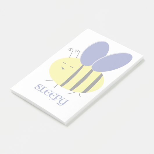 Post-it® Bee Sleepy (Incliné)