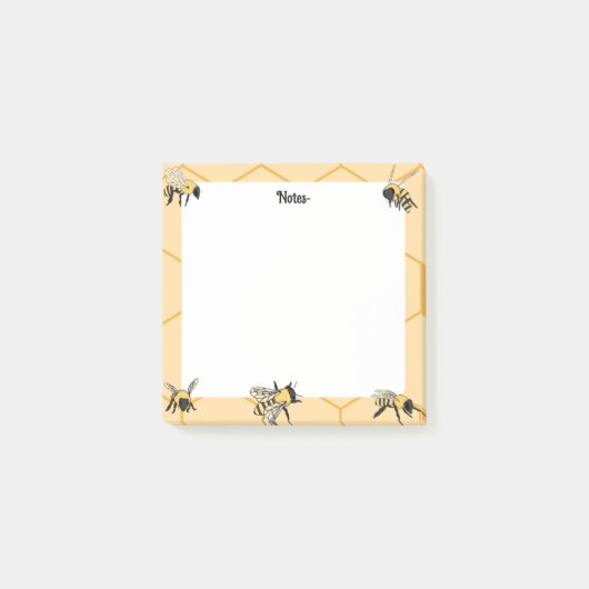 Post-it® Bees Honeypeb Bee Farm (Devant)