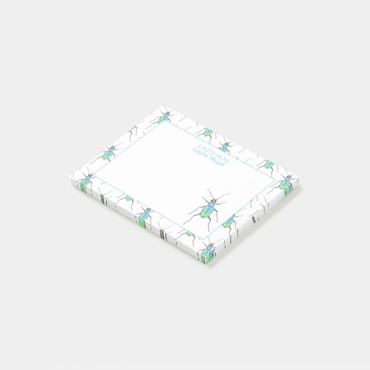 Post-it® Beetles personnalisés (Incliné)