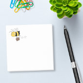 Post-it® Beezness Bee, Fatigué Stress Bee Holding Porte-doc