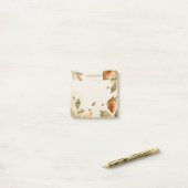 Post-it® Beige rustique Brown simple feuille décroissant (Sur un bureau)