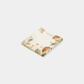 Post-it® Beige rustique Brown simple feuille décroissant (Incliné)