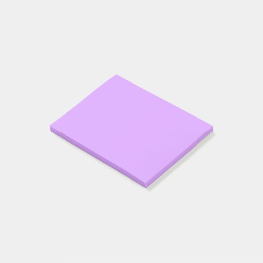 Post-it® Belle couleur solide Lilac (Incliné)