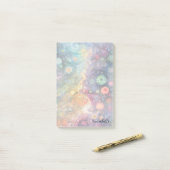 Post-it® Belle couleur Whimsical Retour à l'école (Sur un bureau)