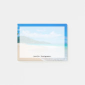 Post-it® Belle Destination Tropicale Plage Pittoresque (Devant)