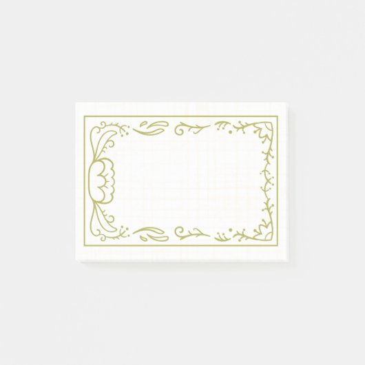 Post-it® Belle et simple conception de cadre (Devant)